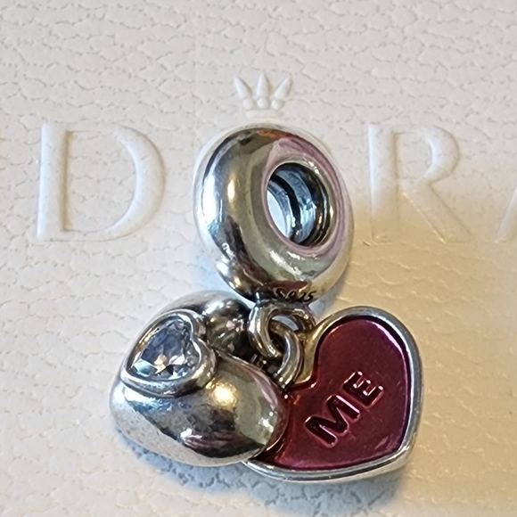 Pandora You & Me retired Charm - Picture 2 of 7